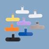 Universal Colorful Cartoon Phone Chain Pad Cellphone Lanyard Strap Mat Phone Hanging Patch For Iphone