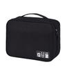 Langlebige Nylon-Mehrschicht-Tasche für Schmuck & Technik-Organizer | Fächer für Kopfhörer, Kameras, Powerbanks, Handy, Laptop, Schlankes Design
