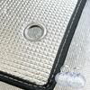 Aluminum Foil Insulation Film For Window Covering Sun Blocking Reduces Glares Enhances Privacy Home Office Car Use