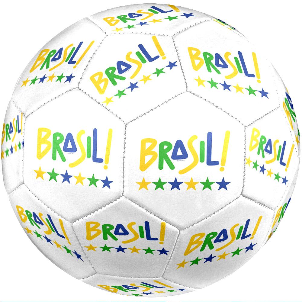 Brazil National Football Team Theme Soccer Ball Size 5 Soccer Ball Soft Touch Professional Training Football for Outdoor Sports