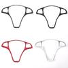 For Mercedes Benz C E Class GLC CLA GLA W205 W213 X253X156 Car Steering Wheel Decoration Frame Cover Trim Stickers Car Accessory