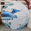 Handheld Silk Cloth Women Umbrella Chinese Style Ancient Dance Umbrella  Photograph Prop