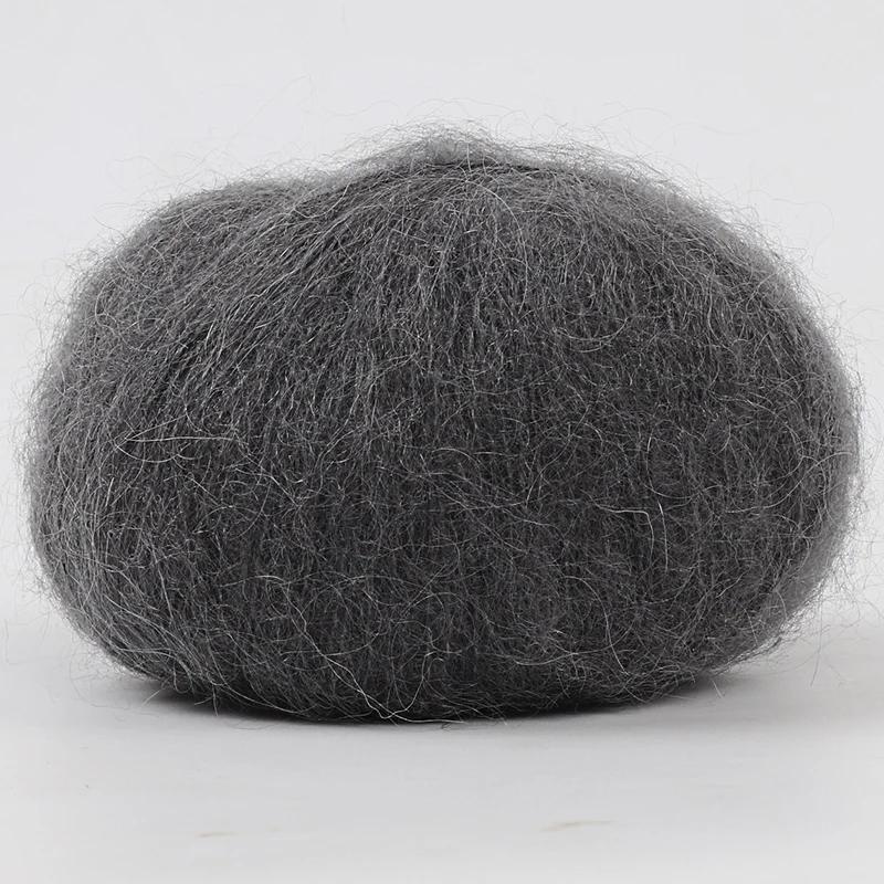 25g/Ball Mohair Hand-woven Diy Material Package Yarn Crochet Skin-Friendly Baby Wool Thread for Knitting Wool Sweater Shawl Yarn