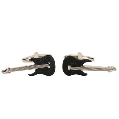 Botões de Punho Gdesign para Guitarra (Prata negra)