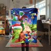 Christmas Gift Comedy Movie How the Grinch Stole Christmas blanket home warming, four season bed decoration sofa cover flannel throwing blanket K18
