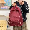 Schulrucksack neu Japanisch hochwertig Schüler Schulrucksack Einfach Pendler Rucksack College-Stil Mittelschüler Leicht Mädchen Rucksack