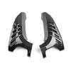 Motorrad Frontblinkerabdeckung Karbonfaser-Look Abdeckung ABS-Material Optimierte Sichtbarkeitsdesigns für NMAX155