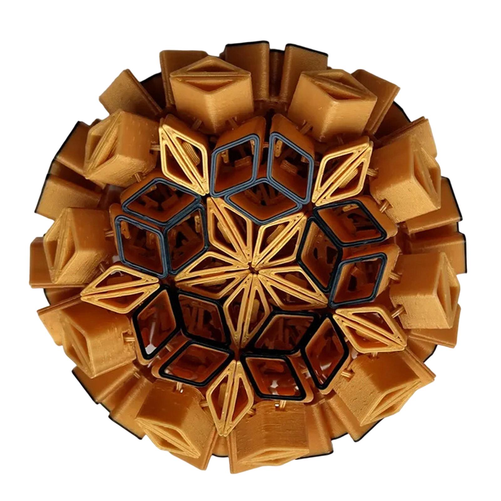 

3D-printed Movable Sea Urchin Stress-relief Toy