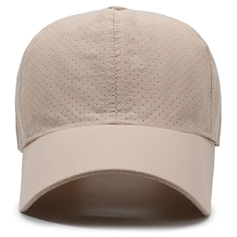 Elastic Band Adjustable Quick-drying Hats for Men and Women Thin Breathable Mesh Glossy Baseball Hats