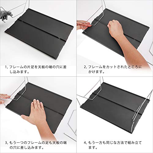 MOON LENCE Faltbarer Outdoor Campingtisch, Aluminiumlegierung, niedriger Tisch, perfekt für Solo-Camping, kompakt, ultraleicht (465g), Inklusive Aufbewahrungstasche