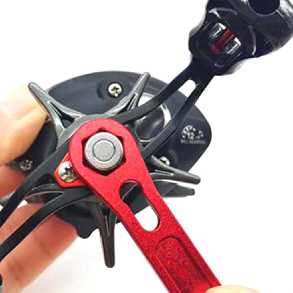 Fishing Reel Bearing Pin Remover Stainless Spool Pin Puller Lightweight Portable Baitcasting Maintenance Fishing Tools