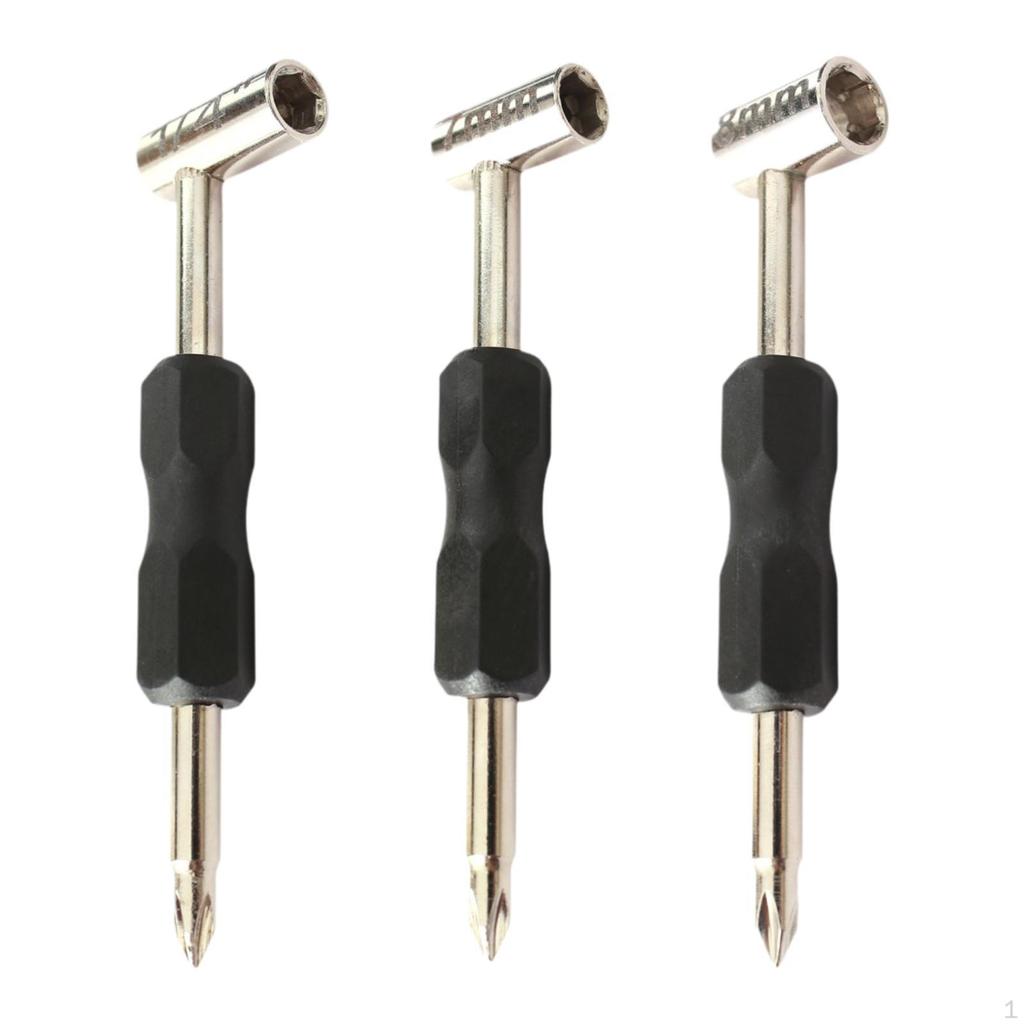 Guitar Rod Wrench, Neck Adjustment Tool, Ergonomic Steel And Rubber Handle, Suitable Accessory for