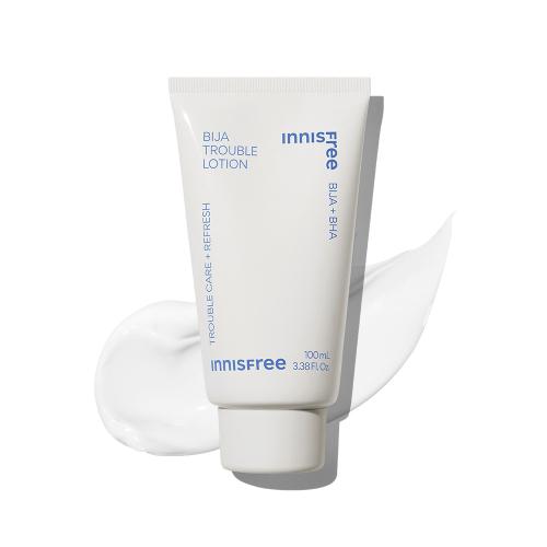 Innisfree Bija Trouble Toner 170mL + Bija Trouble Lotion 100mL Set