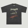 Suspiria Herren Kinder T-Shirt, Dario Argento Horrorfilm Tee, Retro Italienischer Giallo Film Grafik T-Shirt, Vintage 70er Kult Horror Unisex Tee