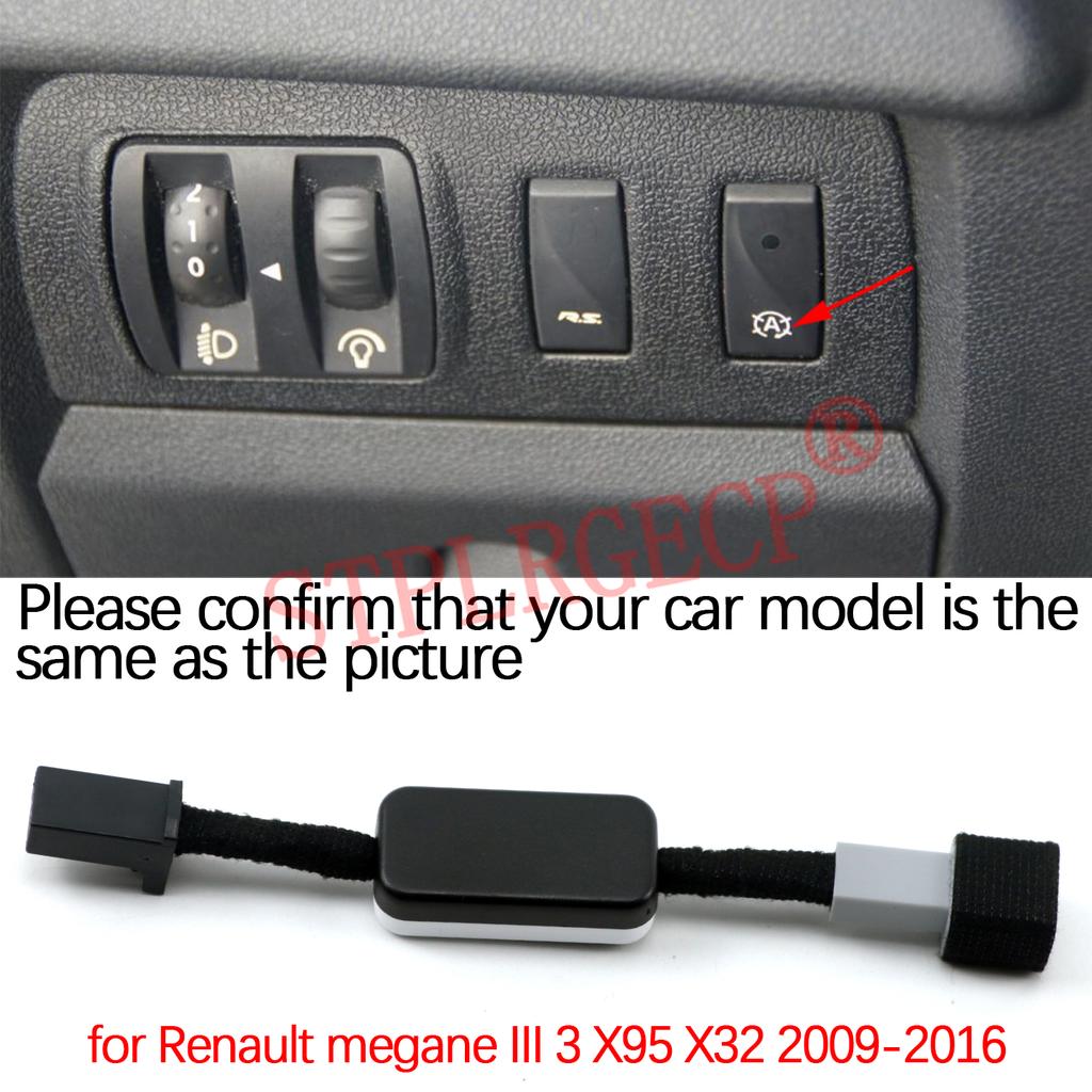 For Renault Megane III 3 X95 X32 2009-2016 Automatic Stop Start Engine System Off Device Control Sensor Plug Cable