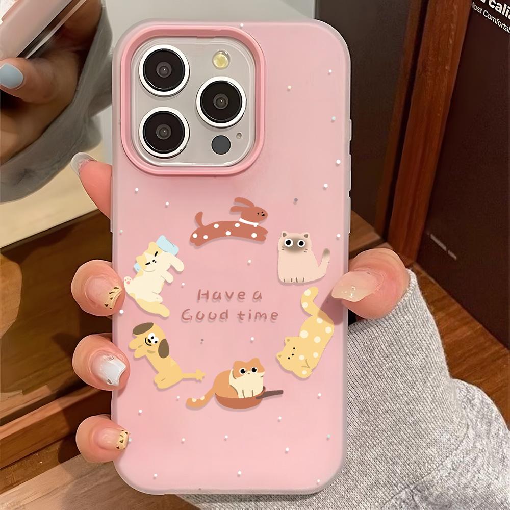 Painted Phone Case for iPhone 15 11 13 14 for 15 16 Pro Max 12 13 16 Pro Cute Fasion Funny Lanyard Phone Case Latest Top Selling Recommendations