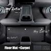 For Xpeng P7+ 2026 2027 Car TPE Floor Mats All Weather Waterproof Anti-Slip Liner Mat Foot Pads Carpet Accessories