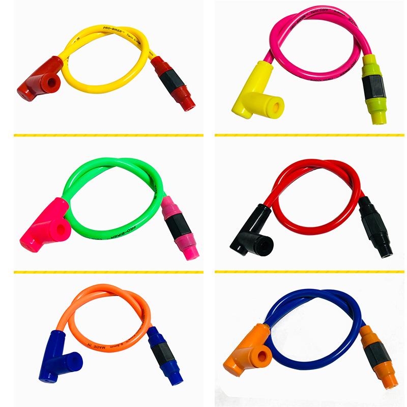 Uniwersalna motocyklowa cewka zapłonowa, świeca zapłonowa Iridium, przewód zasilający do motocykla terenowego, gokarta, ATV, skutera, mopedu