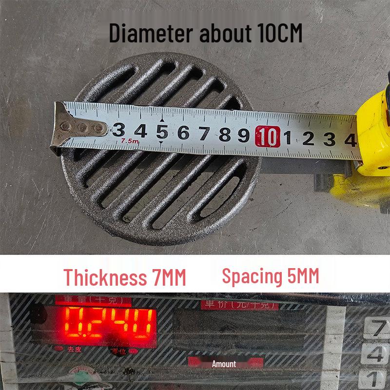 High-Temperature Resistant Cast Iron Stove Grate with Ash Leakage and Stove Bridge