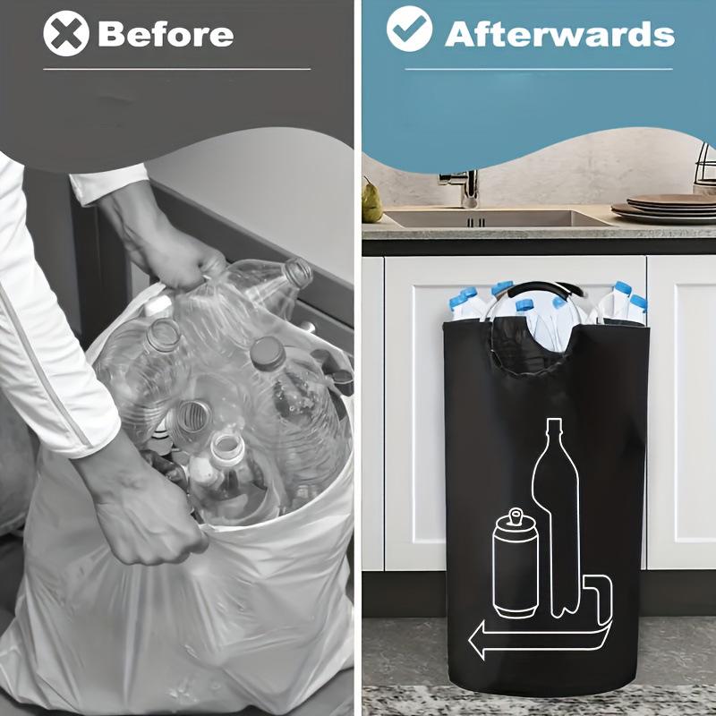 Waterproof Oxford Cloth Laundry Basket with Aluminum Handle - Large Capacity and Foldable Design