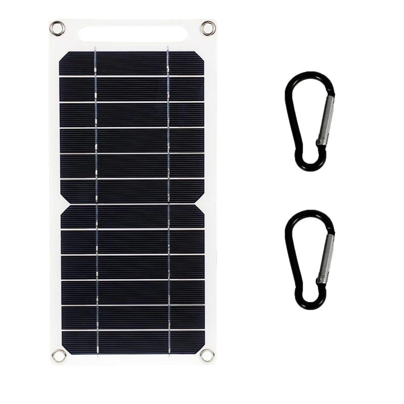 6W USB Solar Panel Power Bank for Outdoor Charging and Camping