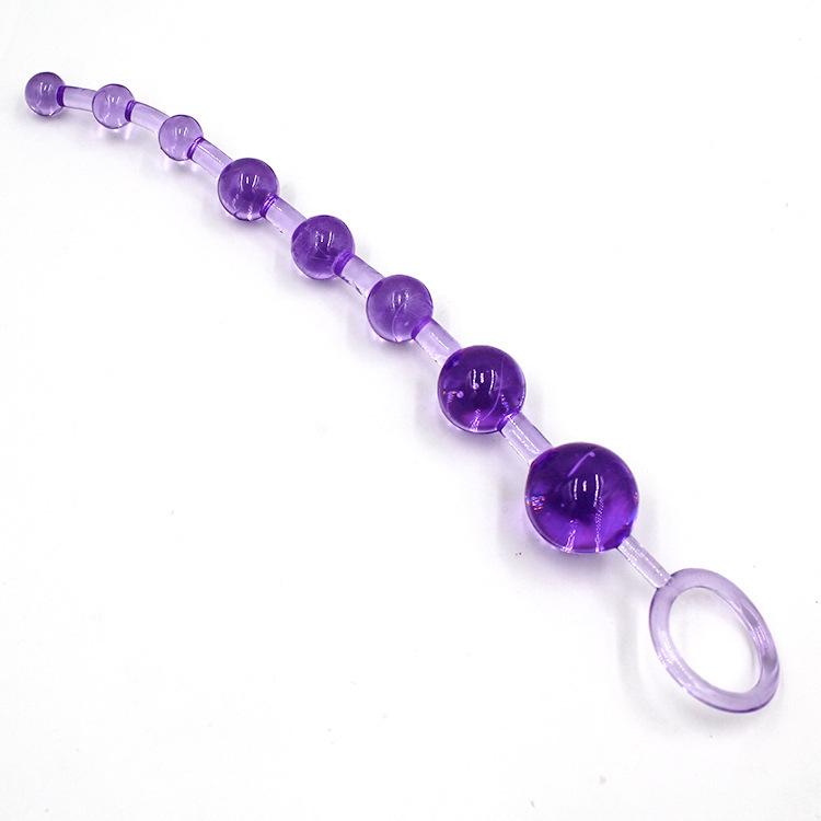 Stimolatore anale Perline a sfera Butt Plug Masturbazione Senza vibratore Giocattoli del sesso per adulti Prodotti per donne Uomini Coppie gay