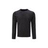 Pullover mit Muster und Rundhalsausschnitt Herrenpullover Marineblau 6K1MYA-1MFCZ-F815