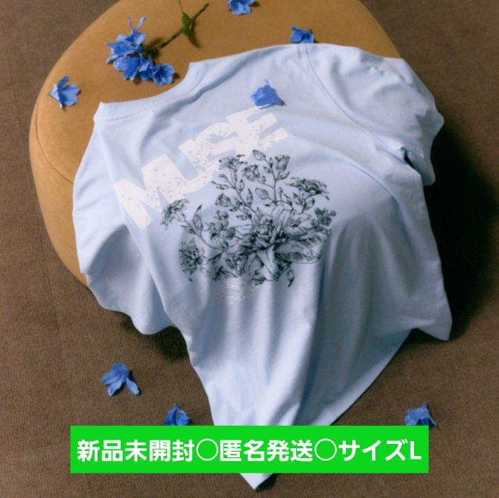 

[Б/У] Футболка BTS JIMIN MUSE Голубая L Чимин