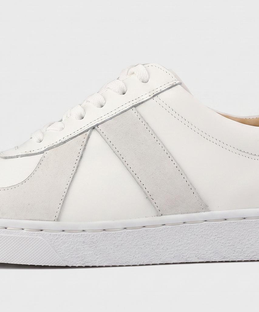 Firenze Atelier Handmade German Army Sneakers 2285 [Cream White+Suede]