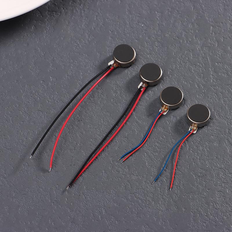 5Pcs 1034 Micro Dc Vibration Motor Flat Vibrating Moteur Button Motors For Mobile Phone Watch Tablet Massager Vibration Motor