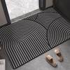 Waterproof Entrance Doormat Anti Slip Indoor Outdoor Carpet PVC Anti Slip Door Mat Durable Foot Rug Grey Black Can Be Cut