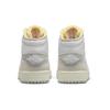 Jordan 1 Mid SE Craft Inside Out White Grey GS DQ3726-100