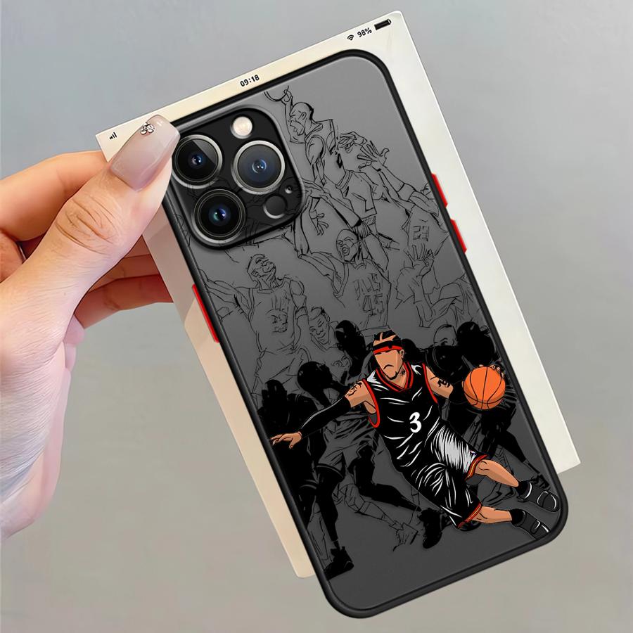 

Basketball Star Cool Case for iPhone 17 Pro Max 13 Mini 7 8 SE Air 14 XS XR 11 15 16 Plus 12 Funda Back Phone Cover iPhone 6s