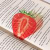 Acrylic Grape Tomato Apple Bookmark – Cute, Transparent, High-End Student Gift and Reading Marker