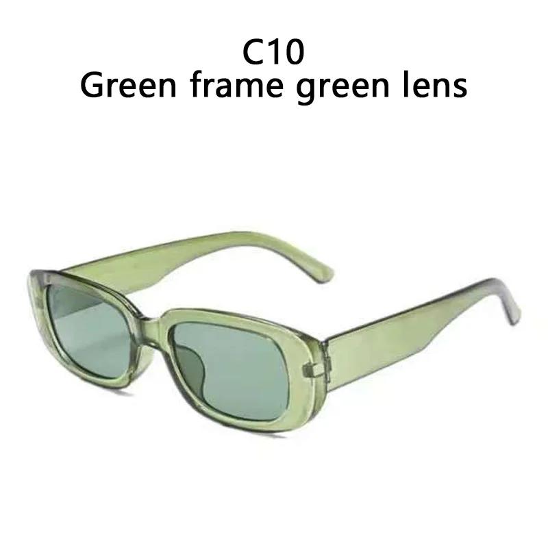 Small Rectangle Sunglasses Women Vintage Brand Designer Square Sun Glasses Shades Female Uv400