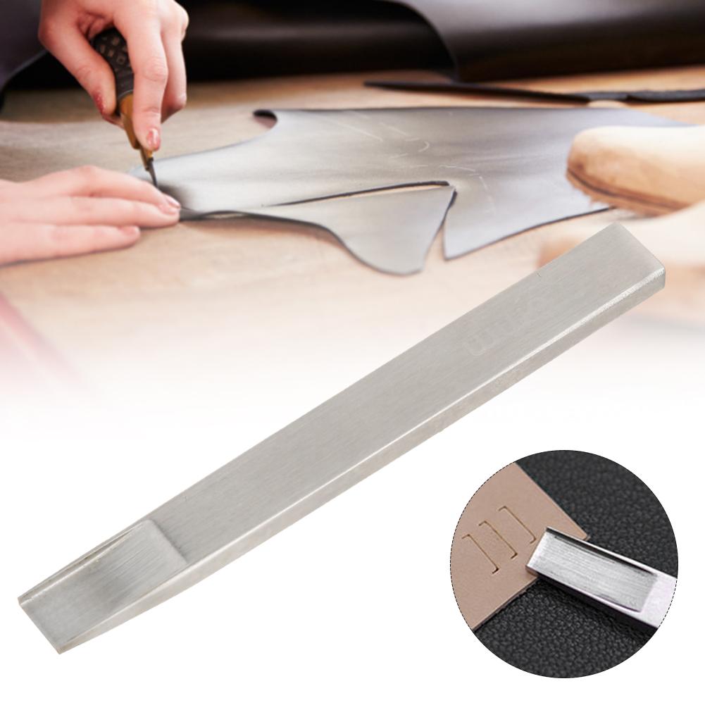 Poinçon en cuir Acier allié Artisanat du cuir Tissage à la main Outil de poinçonnage de fente 10.0mm