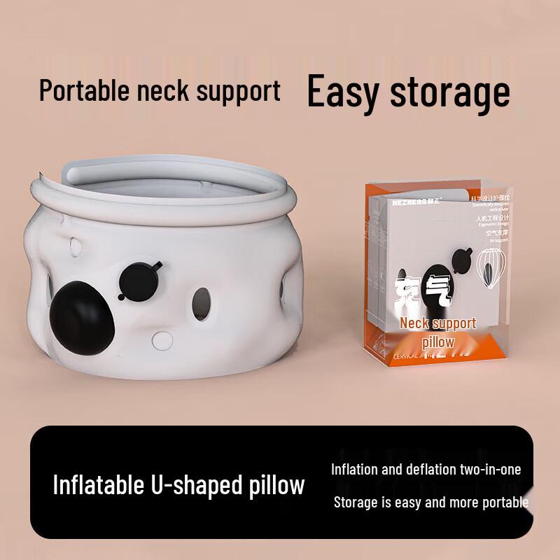 Hezheng Inflatable Travel Neck Pillow