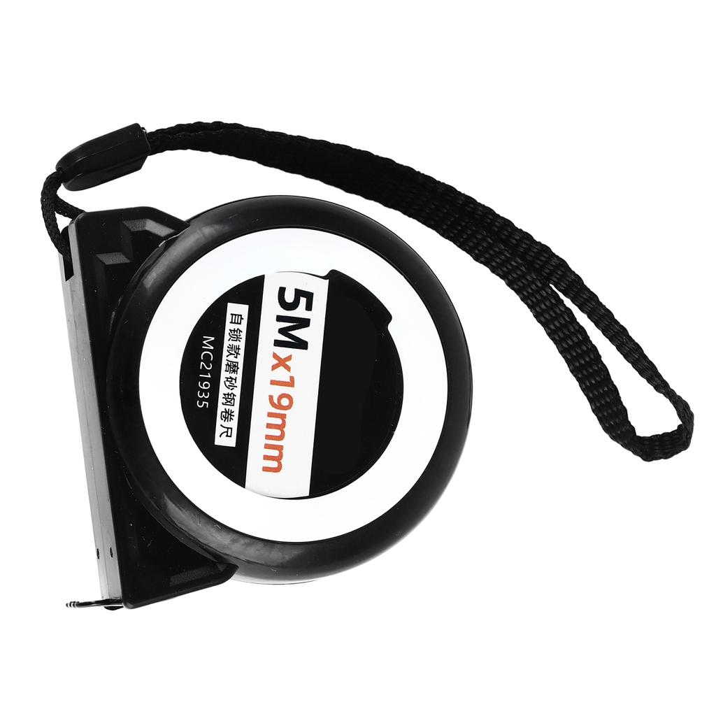 Steel Tape Measure High Accuracy Retractable Measuring Tape Self Locking Type Matte Finish 5 Meter