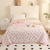 Jinxitaotao Little Bear Soft Washed Cotton Summer Quilt