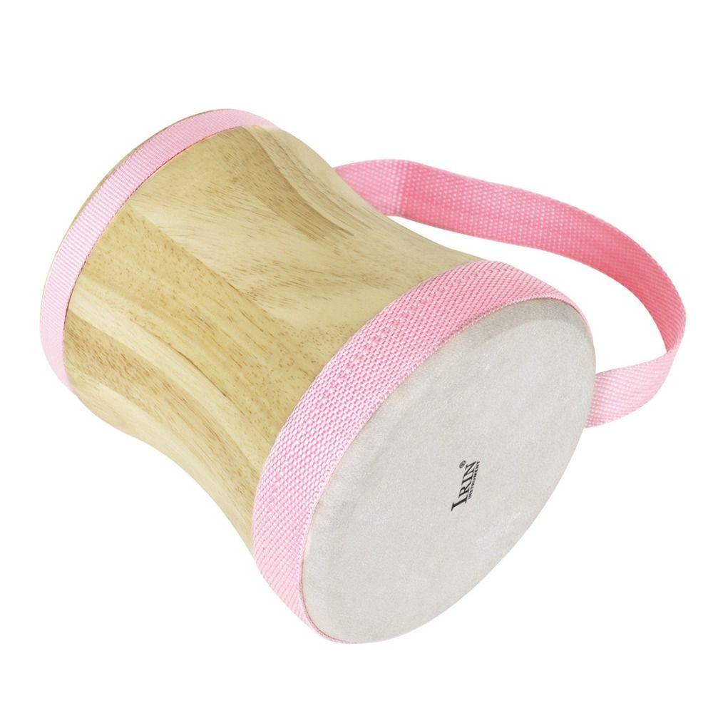 Early Education Indian Hand Drum Wooden Children Percussion Durable Sheepskin Drum  Music Gifts