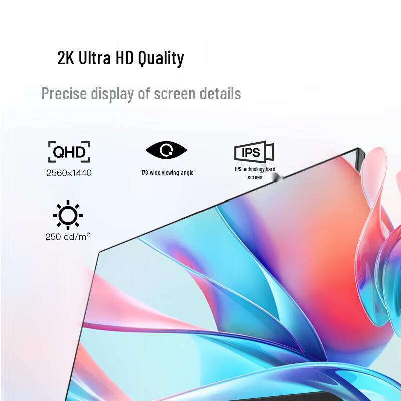 AOC Q27P3U 27-inch QHD IPS Monitor CN plug (adapter included)