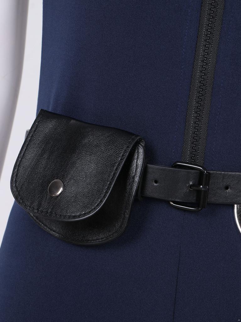 Damski funkcjonariusz policji jednolite stroje do odgrywania ról policjantka przebranie na karnawał kombinezon