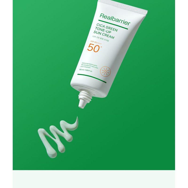 Realbarrier - Cica Green Tone-Up Sonnencreme