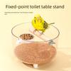 Bird Toilet Stand For Parrots Training Sett With Removable Tray Safe Substance Cage Mounting Pet Bird Accessory