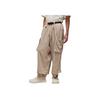 adidas Nylon Twill Cuffed Pants Clay Brown Unisex Bottoms IV7762