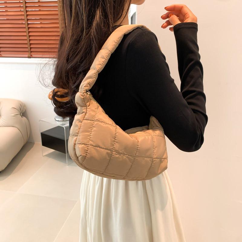 Chic Lightweight Mini Square Bag For Women Soft Fabric Popular Design