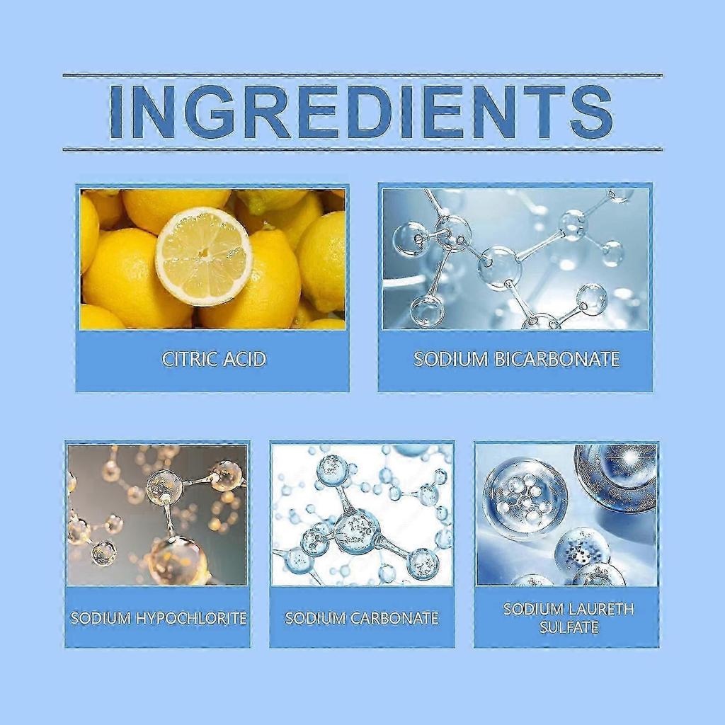 Rörrengöringstabletter Kök Badrum Avloppsrör Rengöring Fett Hår Blockeringar Lukter