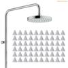 K1AE 50Pcs Shower Head Nozzles Replacement Universals Sprinkler Spout Round Nibs