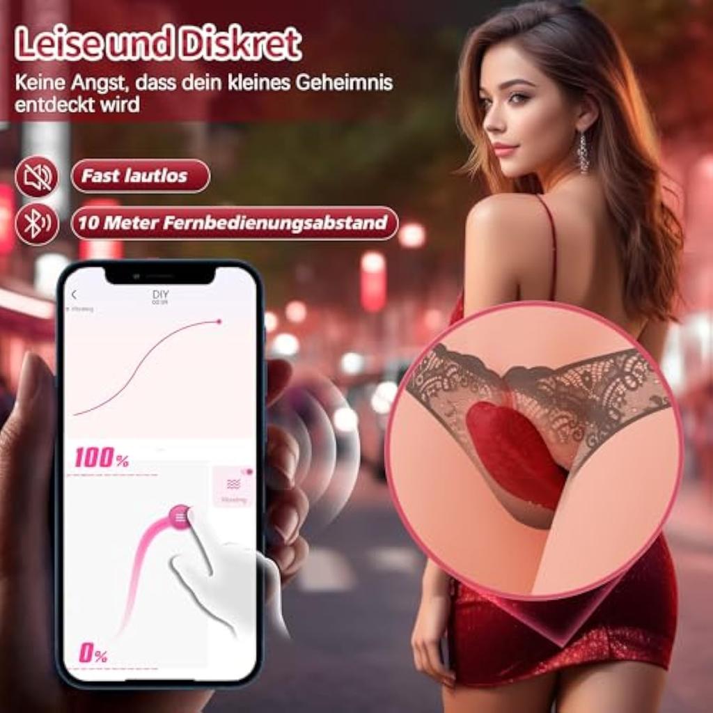 App Tagnaff Vibrator for Women Flirting Couples Extreme Invisible Portable  Licking Vibrator Sets Clitoris 10 Modes Sex Toy Buy cheaply on Joom