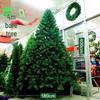 Dense Green Artificial Christmas Tree
